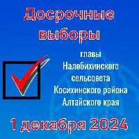 Досрочное голосование главы Налобихинского сельсовета Косихинского района Алтайского края